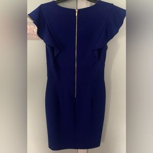 DKNY blue dress size 6 only worn once